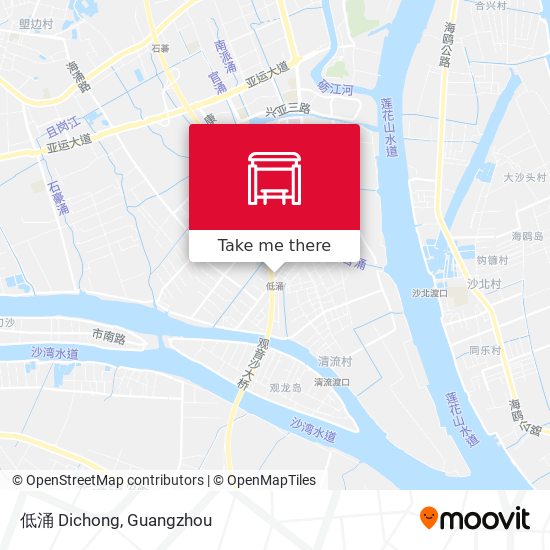 低涌 Dichong map