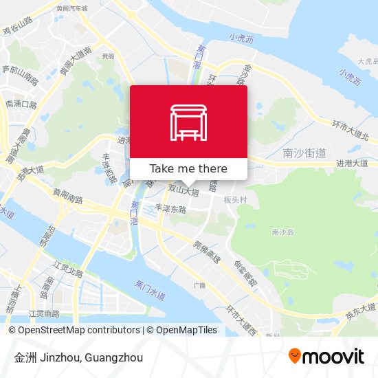 金洲 Jinzhou map