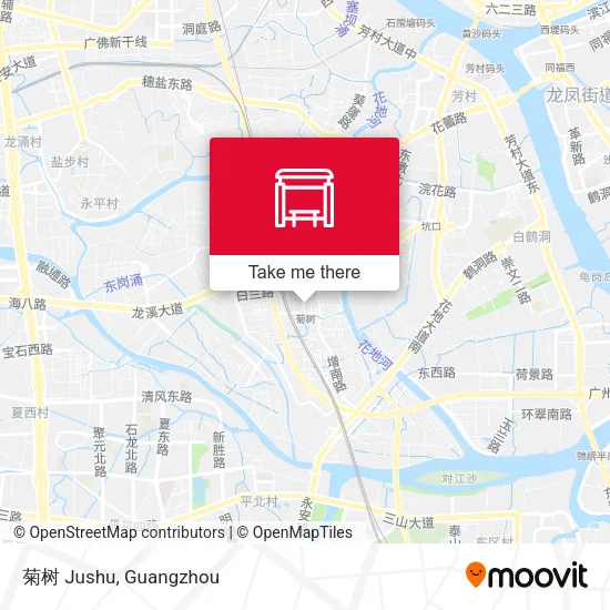 菊树 Jushu map