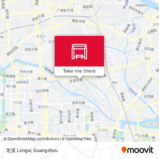 龙溪 Longxi map
