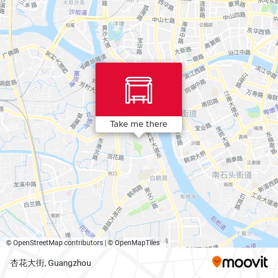 杏花大街 map