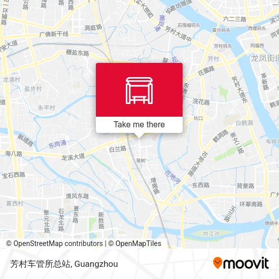 芳村车管所总站 map