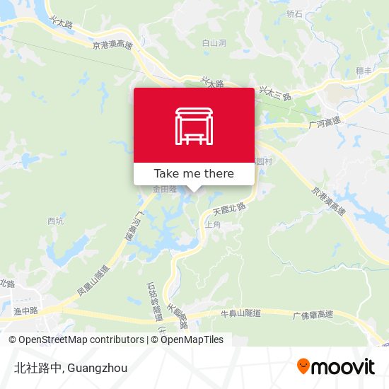 北社路中 map