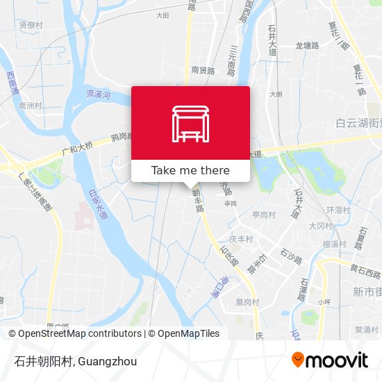 石井朝阳村 map