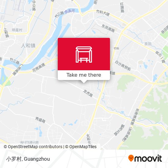 小罗村 map