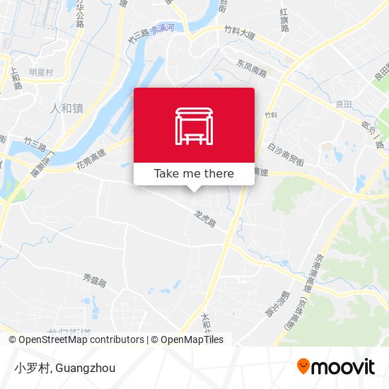 小罗村 map