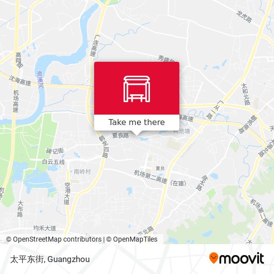 太平东街 map