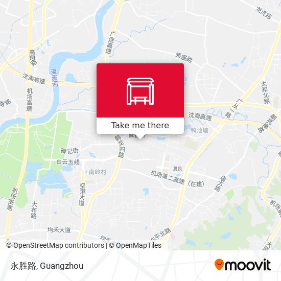 永胜路 map