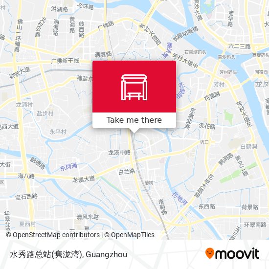 水秀路总站(隽泷湾) map