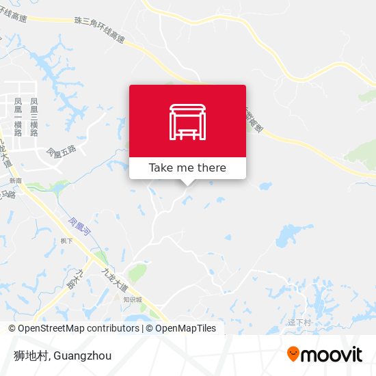 狮地村 map