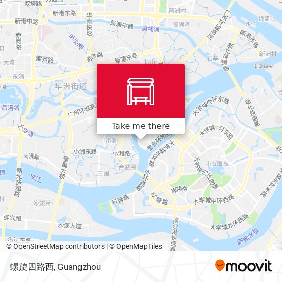 螺旋四路西 map