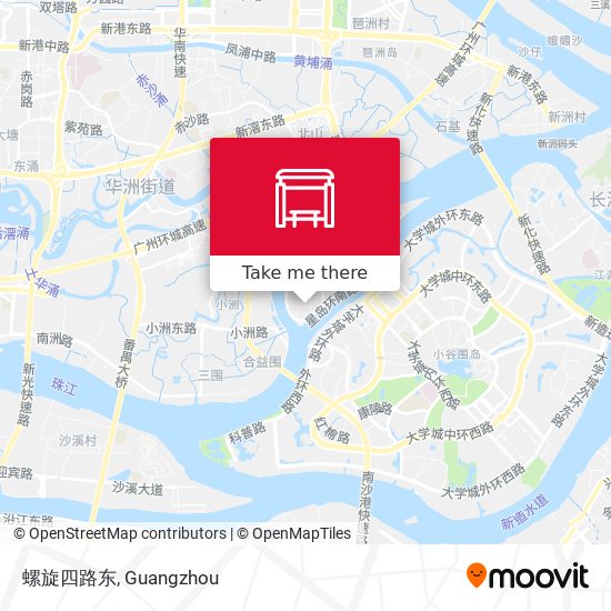 螺旋四路东 map