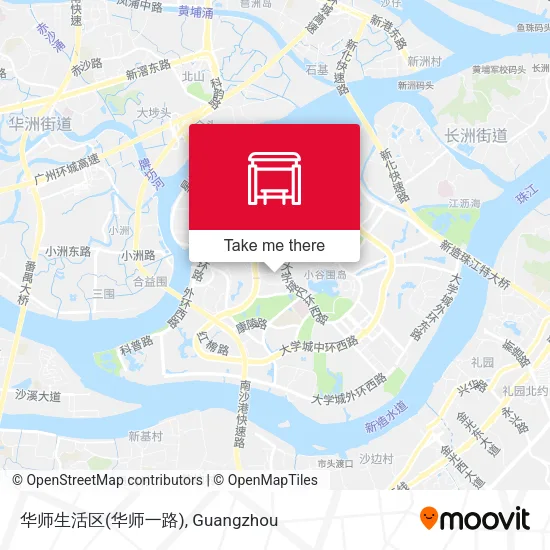 华师生活区(华师一路) map