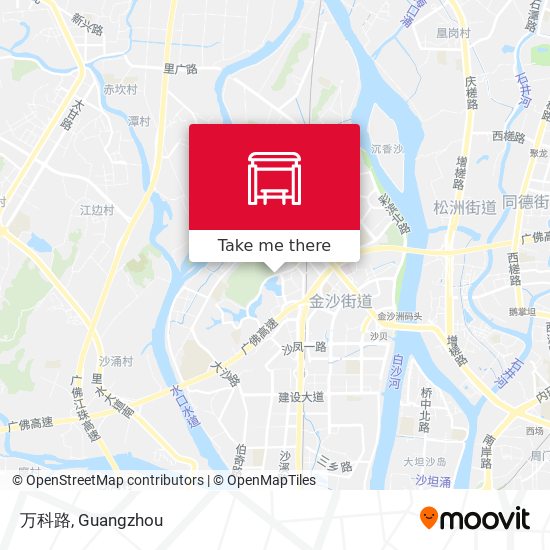 万科路 map