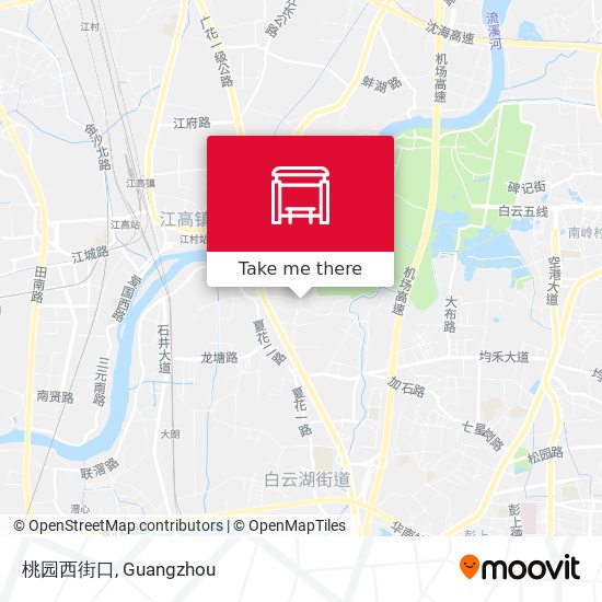 桃园西街口 map