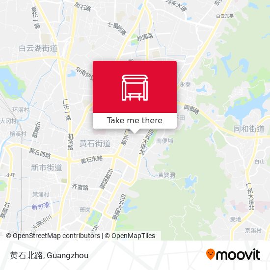 黄石北路 map