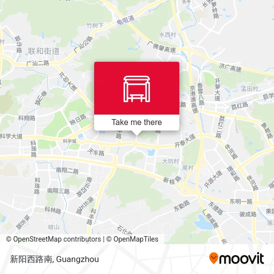 新阳西路南 map