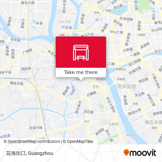 花海街口 map