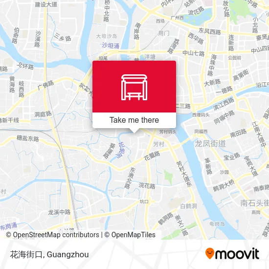 花海街口 map