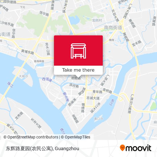 东辉路夏园(农民公寓) map