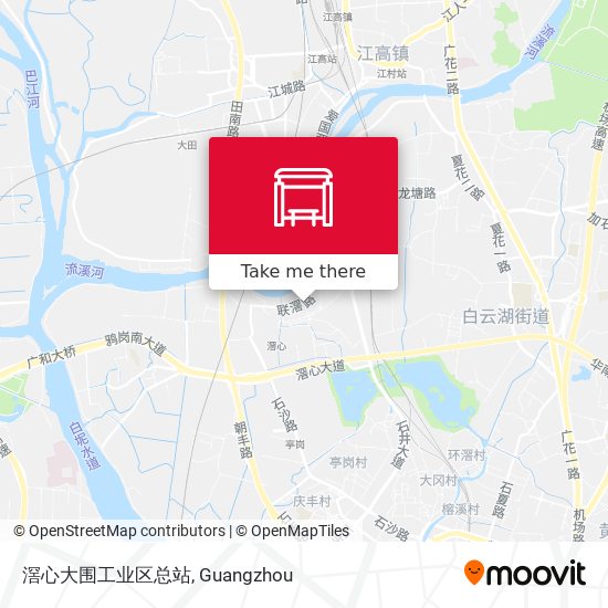 滘心大围工业区总站 map