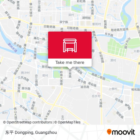 东平 Dongping map