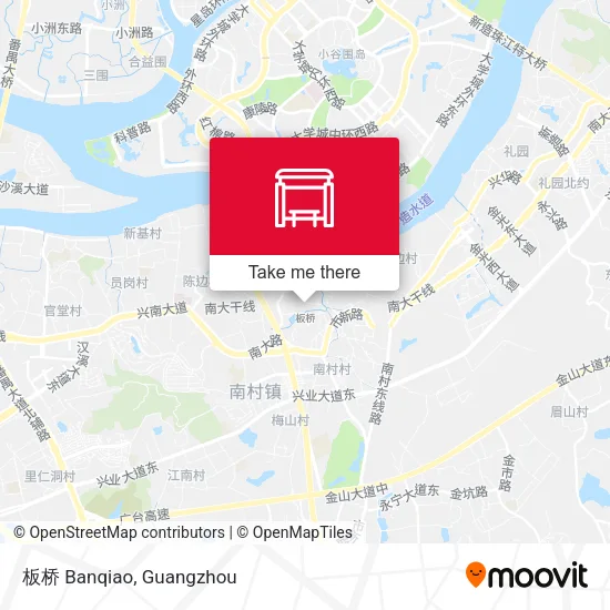板桥 Banqiao map