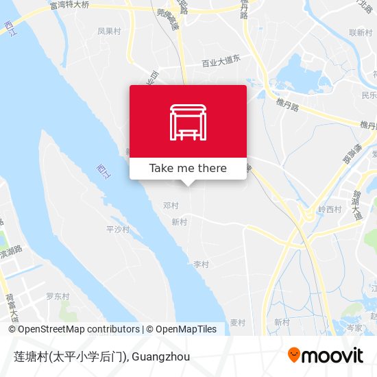 莲塘村(太平小学后门) map