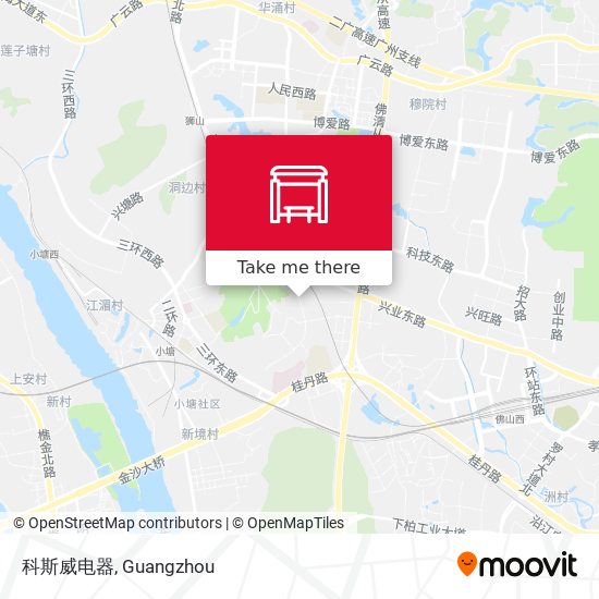 科斯威电器 map