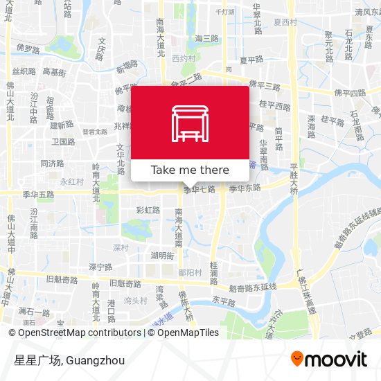 星星广场 map