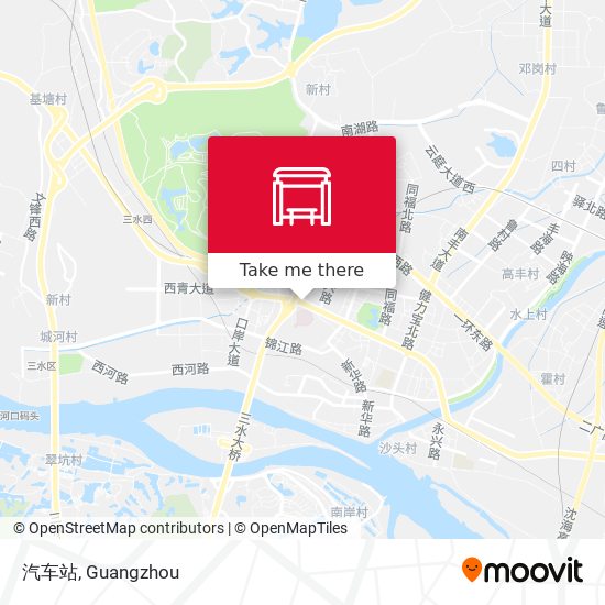 汽车站 map