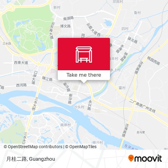 月桂二路 map