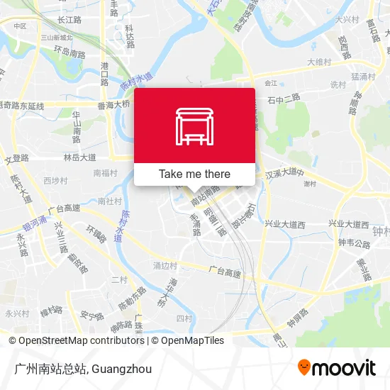 广州南站总站 map