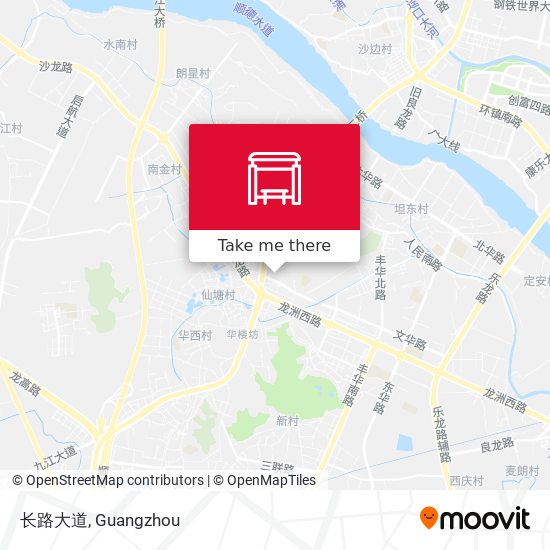 长路大道 map