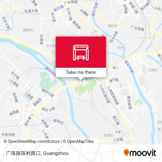 广珠路陈村路口 map