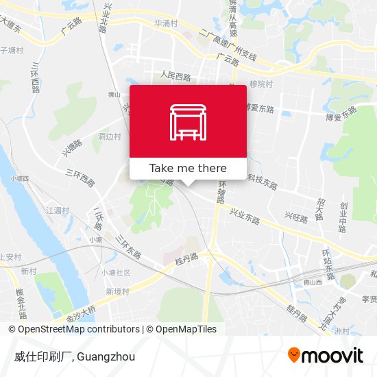 威仕印刷厂 map
