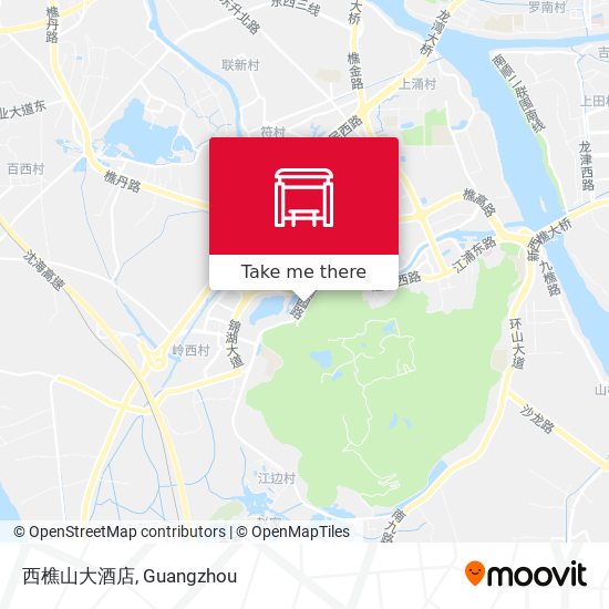 西樵山大酒店 map