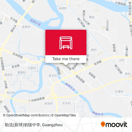 勒流(新球)初级中学 map
