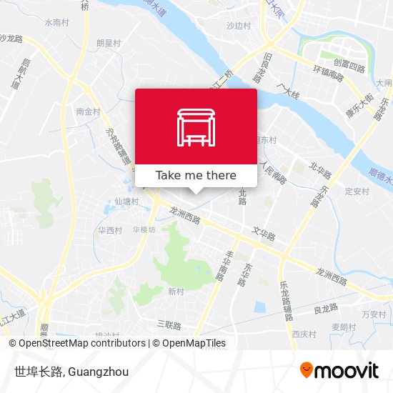 世埠长路 map