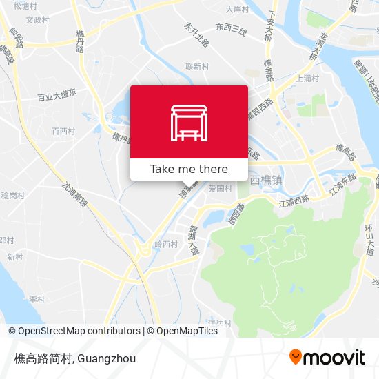 樵高路简村 map