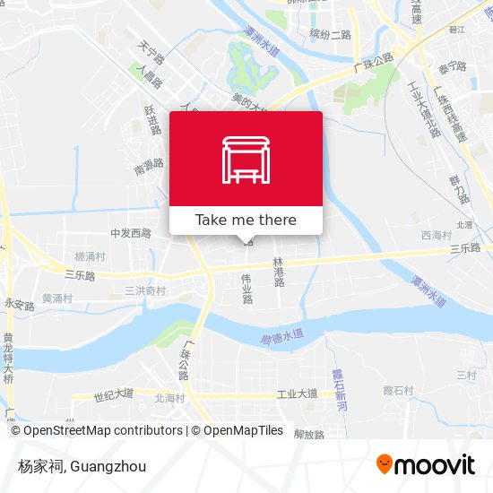杨家祠 map