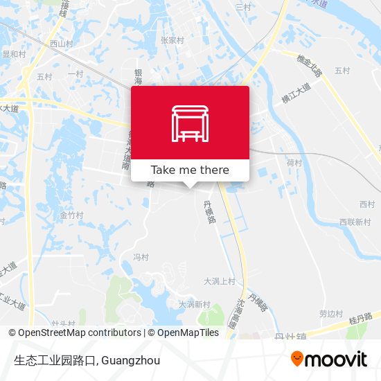 生态工业园路口 map