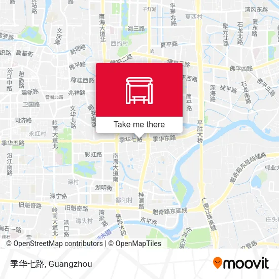 季华七路 map
