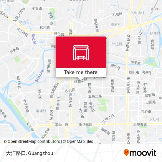 大江路口 map