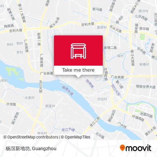 杨滘新地坊 map