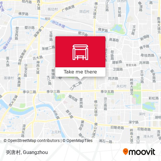 弼唐村 map