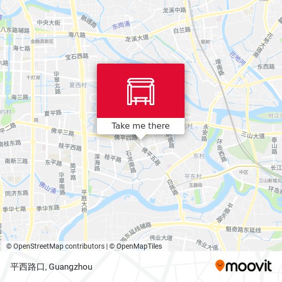 平西路口 map
