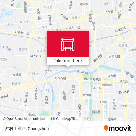 占村工业区 map