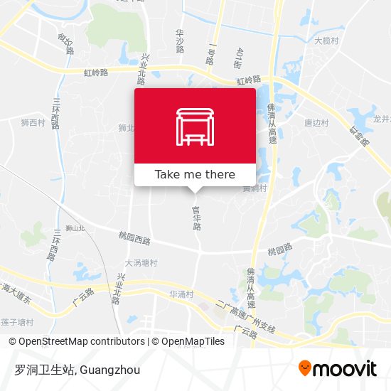 罗洞卫生站 map