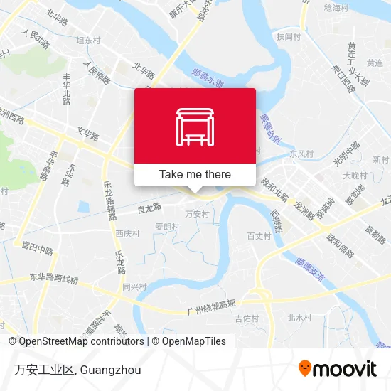 万安工业区 map